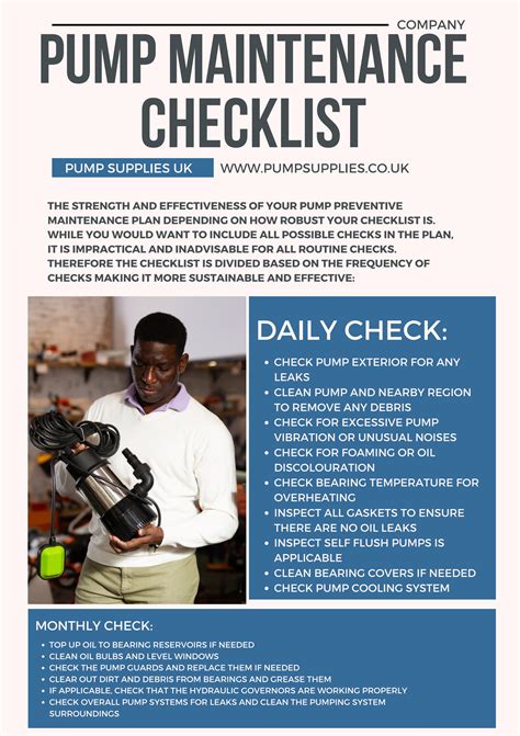 centrifugal pump checklist pdf|pump checklist for preventive maintenance.